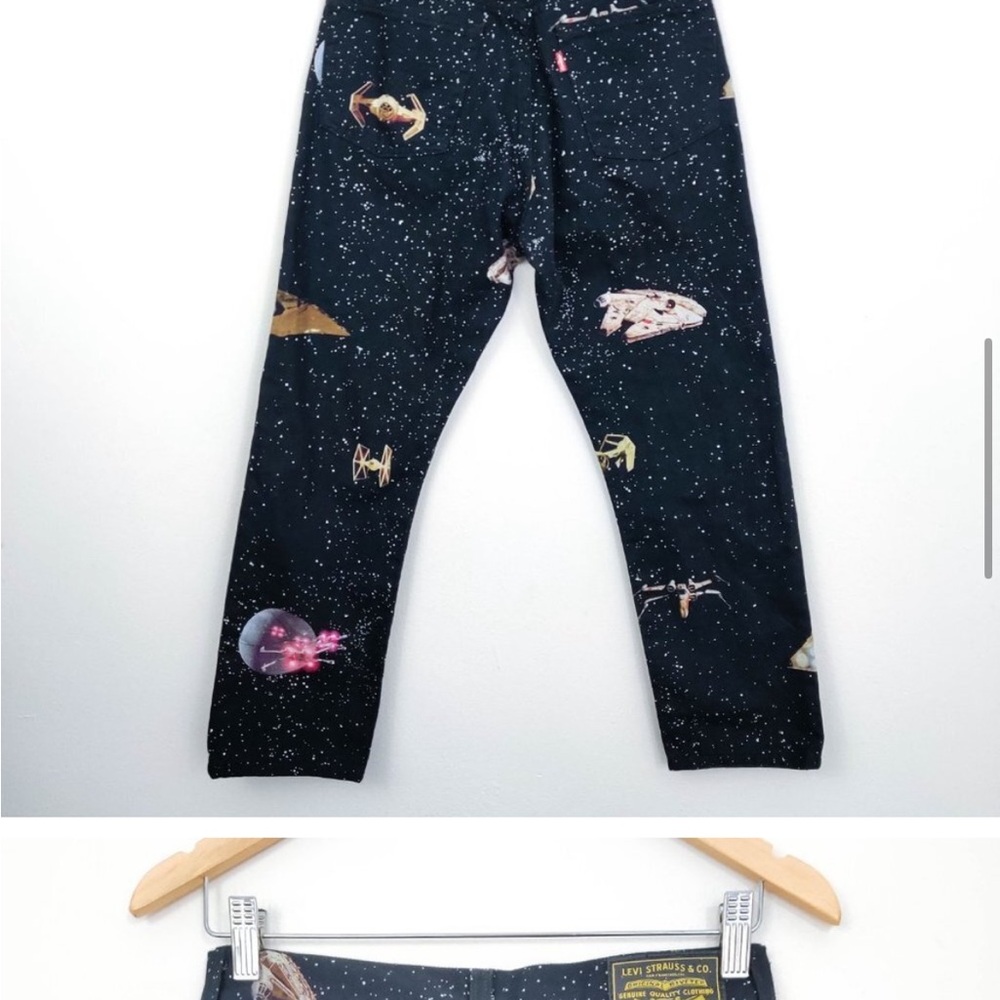 Levi's x Star Wars 501 Original Cropped Jeans 26 x 26